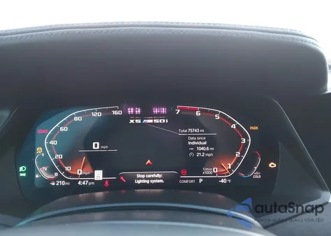 2020 BMW X5 M50I z USA, uszkodzony, nr VIN 5UXJU4C05LLE46015